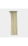 Home Beautiful 5 ft. Beige Polyester Curtain Home Beautiful 5 ft. Beige Polyester Curtain
