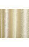 Home Beautiful 5 ft. Beige Polyester Curtain Home Beautiful 5 ft. Beige Polyester Curtain