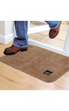 Home Beautiful Anti-Skid Beige Microfiber Door Mat Home Beautiful Anti-Skid Beige Microfiber Door Mat
