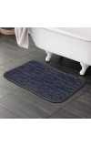 Home Beautiful                         Anti-Skid Blue Polyester Mat
