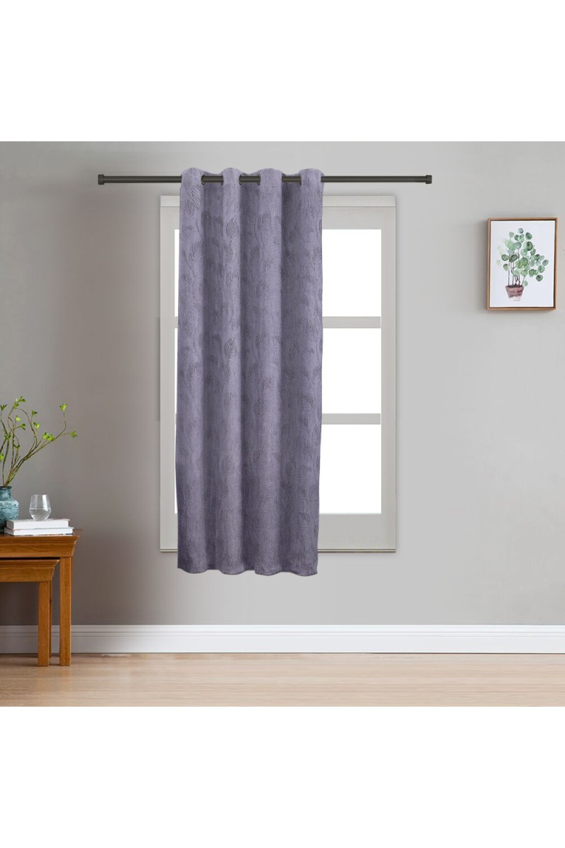 Home Beautiful                         5 ft. Wine Polyester Curtain