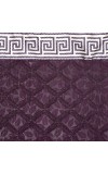 Home Beautiful                         7ft. Purple Polyester Curtain