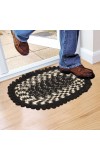Home Beautiful Brown Polyester Door Mat Home Beautiful Brown Polyester Door Mat