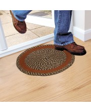 Home Beautiful                         Beige Polyester Door Mat