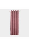 Home Beautiful                         7 ft. Wine Polyester Curtain