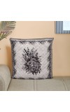 Home Beautiful                         Grey Polyester Cushion Cover