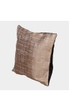 Home Beautiful                         Brown Polyester Cushion Cover