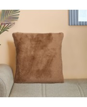 Home Beautiful                         Brown Polyester Cushion Cover