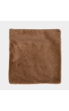 Home Beautiful                         Brown Polyester Cushion Cover