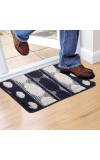 Home Beautiful Anti-Skid Blue Polyester Door Mat Home Beautiful Anti-Skid Blue Polyester Door Mat