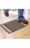 Home Beautiful                         Anti-Skid Grey Polypropylene Door Mat