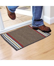 Home Beautiful                         Anti-Skid Grey Polypropylene Door Mat