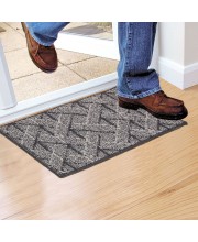 Home Beautiful                         Anti-Skid Grey Polyproplyn Mat