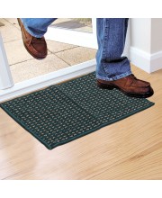 Home Beautiful                         Anti-Skid Blue Polypropylene Door Mat