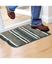 Home Beautiful                         Anti-Skid Green Polyester Door Mat
