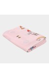 Home Beautiful                         Pink Polymide Baby Towel