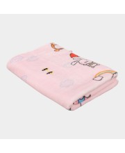 Home Beautiful                         Pink Polymide Baby Towel