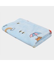 Home Beautiful                         Blue Polymide Baby Towel