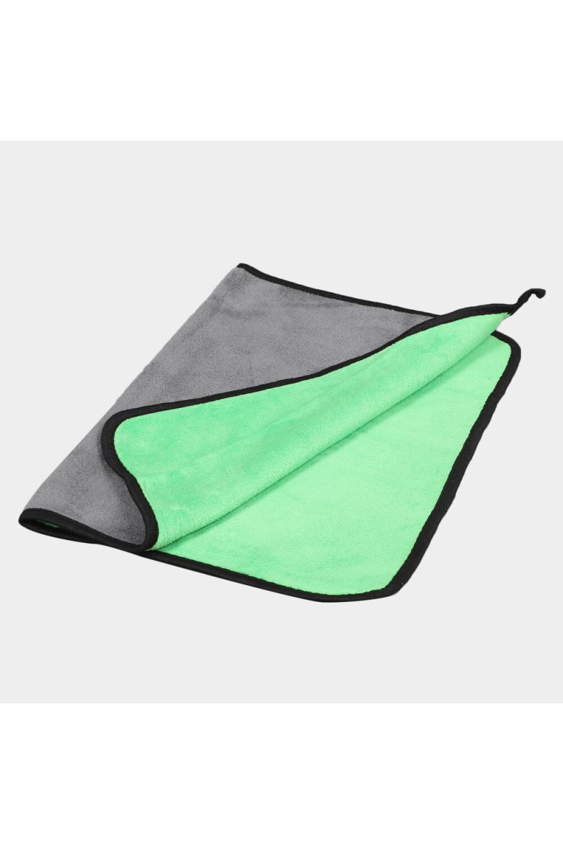 Home Beautiful                         Dark Grey Polyester Cleaning Towel