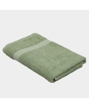 Home Beautiful                         350 GSM Green Cotton Bath Towel