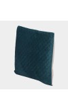 Home Beautiful                         Teal Blue Polyester Cushion Cover