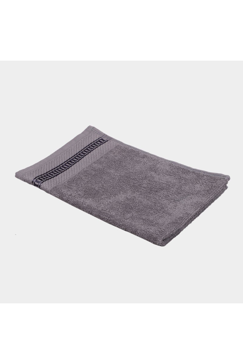 Home Beautiful                         380 GSM Grey Cotton Hand Towel
