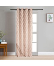 Home Beautiful                         7ft. Peach Curtain