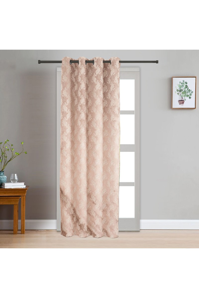 Home Beautiful                         7ft. Peach Curtain