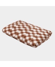 Home Beautiful                         200 GSM Brown Microfiber Bath Towel