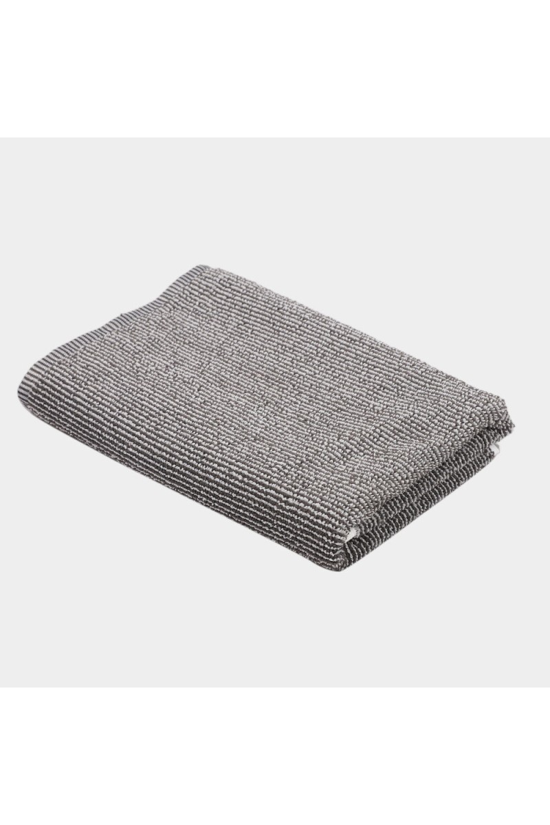 Home Beautiful                         200 GSM Grey Microfiber Bath Towel