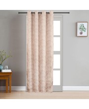 Home Beautiful                         7ft. Peach Curtain