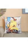 Home Beautiful Multicolour Polyester Cushion Home Beautiful Multicolour Polyester Cushion