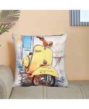 Home Beautiful                         Multicolour Polyester Cushion