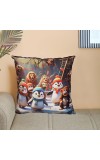 Home Beautiful                         Multicolour Polyester Cushion