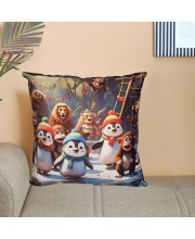 Home Beautiful                         Multicolour Polyester Cushion