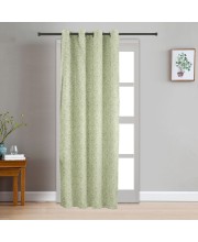 Home Beautiful                         7ft. Light Green Polyester Curtain