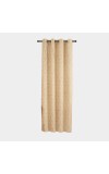 Home Beautiful 7ft. Light Beige Printed Eyelet Curtains Home Beautiful 7ft. Light Beige Printed Eyelet Curtains