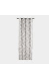 Home Beautiful 7ft. Light Grey Polyester Curtain Home Beautiful 7ft. Light Grey Polyester Curtain