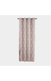 Home Beautiful 5ft. Beige Printed Eyelet Window Curtains Home Beautiful 5ft. Beige Printed Eyelet Window Curtains