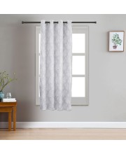 Home Beautiful                         5ft. Light Grey Polyester Curtain