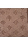 Home Beautiful 5ft. Rich Chocolate Brown Embossed Eyelet Window Curtains Home Beautiful 5ft. Rich Chocolate Brown Embossed Eyelet Window Curtains