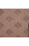 Home Beautiful 7ft. Rich Chocolate Brown Embossed Eyelet Window Curtains Home Beautiful 7ft. Rich Chocolate Brown Embossed Eyelet Window Curtains