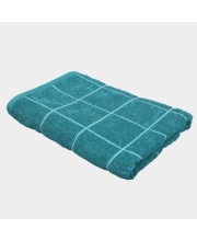 Home Beautiful                         330 GSM Teal Blue Cotton Bath Towel