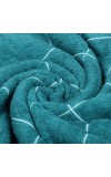 Home Beautiful                         330 GSM Teal Blue Cotton Bath Towel