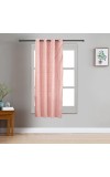 Home Beautiful Pink Polyester Curtain Home Beautiful Pink Polyester Curtain