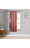 Home Beautiful 5ft. Maroon Polyester Curtain Home Beautiful 5ft. Maroon Polyester Curtain