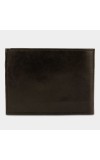 Black Tie                         Men's Brown Polyurethane Wallet