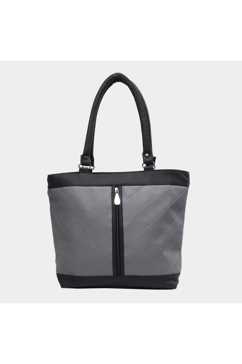 Lucky Charm                         Women's Dark Blue Polyurethane Tote Bag