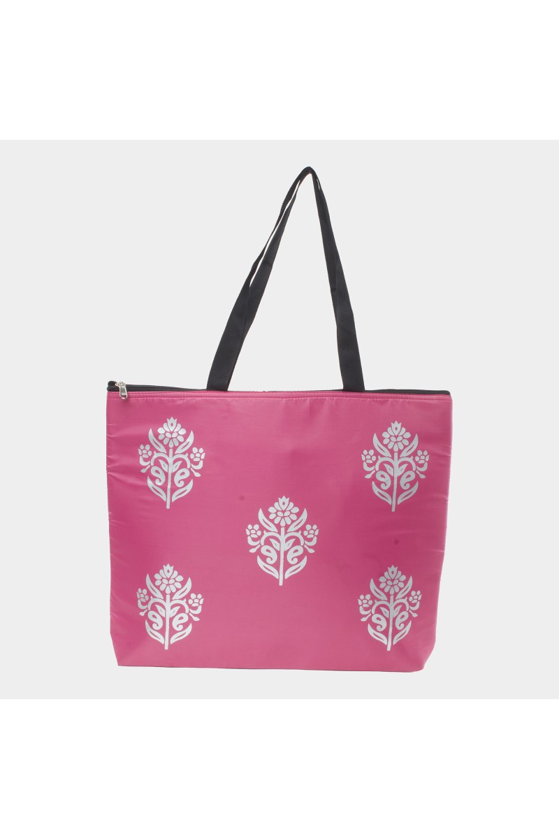 Brink                         Women's Pink Fabric-Polyester Tote Bag