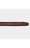 Black Tie                         Men's Brown Polyurethane Casual Belt